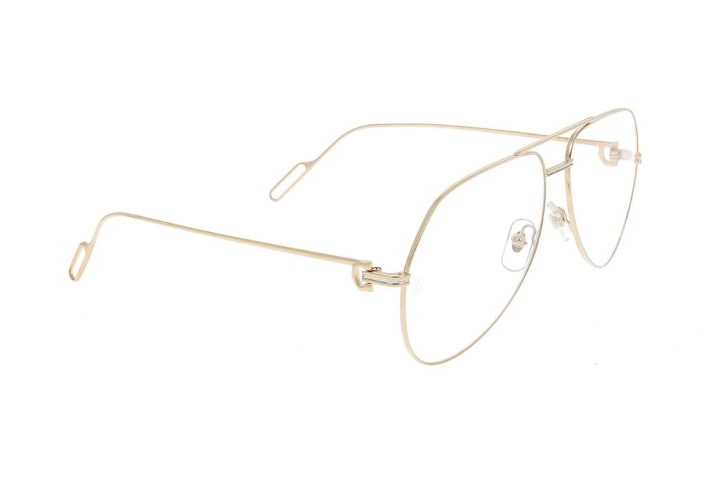 商品Cartier|Cartier Aviator Frame Glasses,价格¥6110,第2张图片详细描述