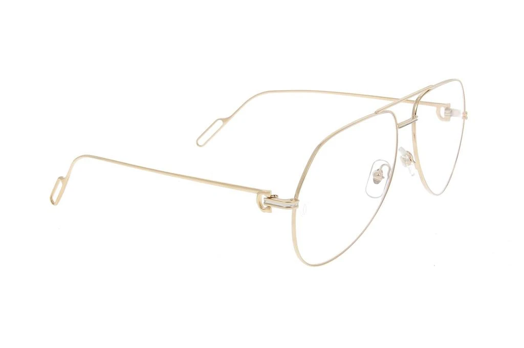 商品Cartier|Cartier Aviator Frame Glasses,价格¥6107,第2张图片详细描述