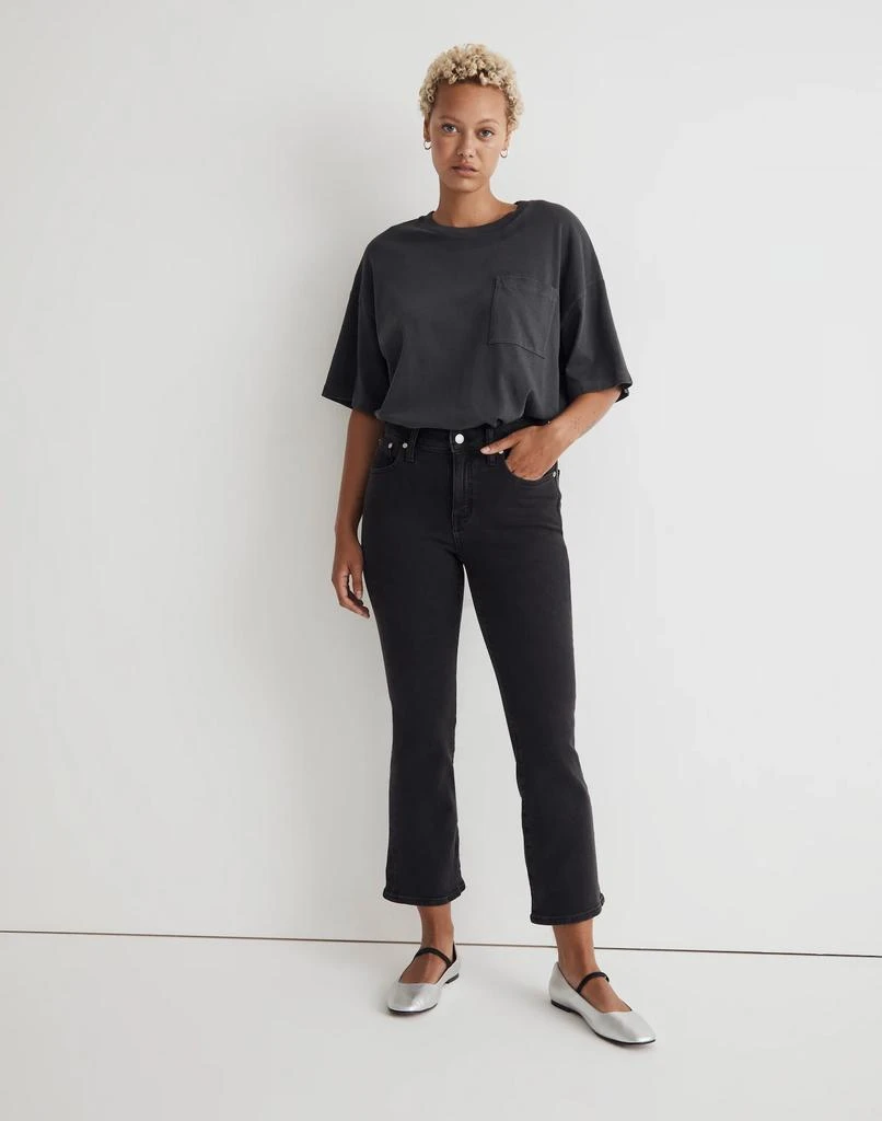 商品Madewell|Curvy Kick Out Crop Jean,价格¥318,第1张图片