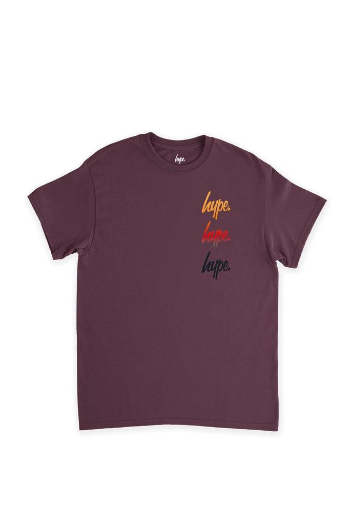 商品HYPE KIDS|HYPE KIDS BLACK TO ORANGE TRI SCRIPT T-SHIRT,价格¥186,第2张图片详细描述