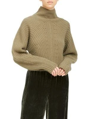 商品Theory|​Sculpted Wool Cashmere Sweater,价格¥975,第1张图片