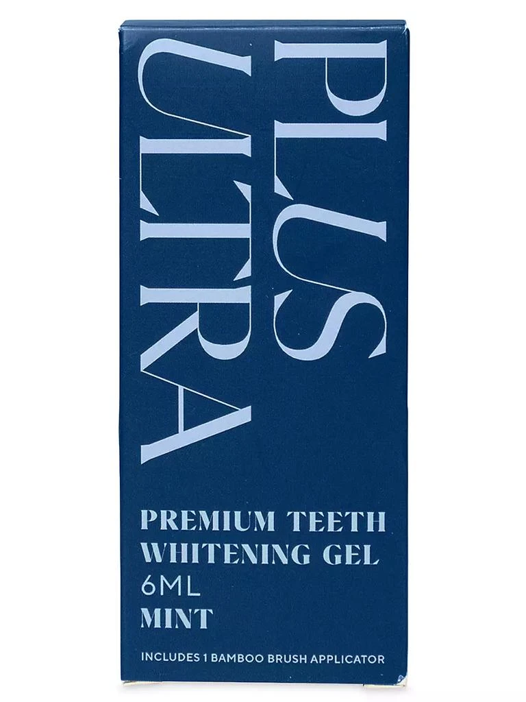商品Plus Ultra|Core Teeth Whitening Gel & Bamboo Applicator Brush,价格¥225,第2张图片详细描述