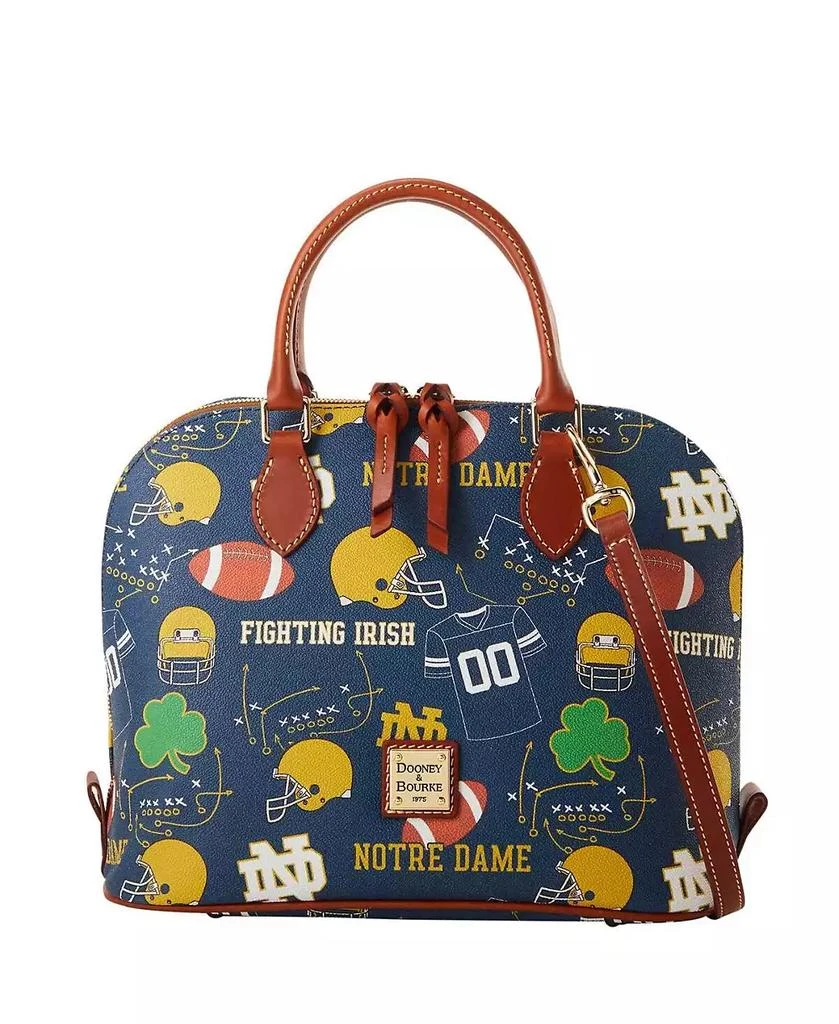 商品Dooney & Bourke|Notre Dame Fighting Irish Game Day Zip Satchel,价格¥1712,第1张图片