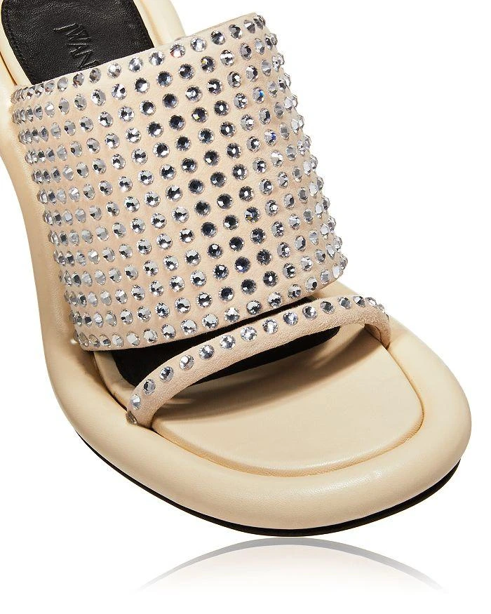 商品JW Anderson|Women's Fala Bumper Embellished High Heel Sandals,价格¥3928,第5张图片详细描述