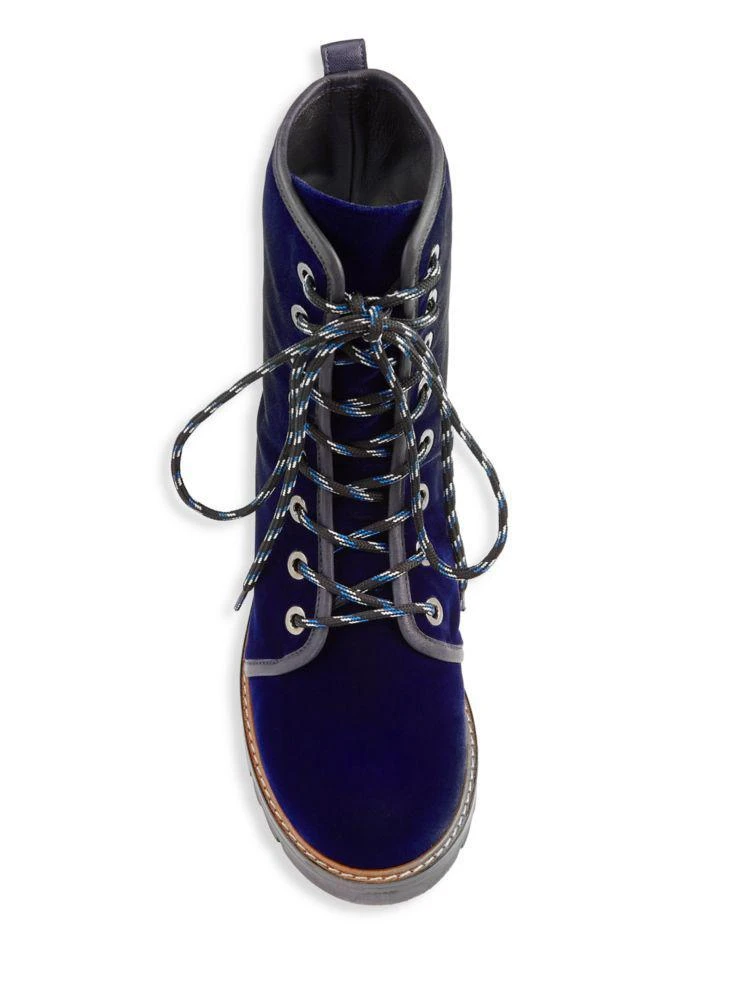商品Stuart Weitzman|Metermaid Velvet Booties,价格¥2004,第4张图片详细描述