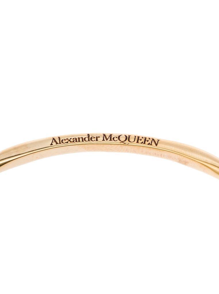 商品Alexander McQueen|Alexander McQueen Twin Skull Bracelet,价格¥1511,第5张图片详细描述