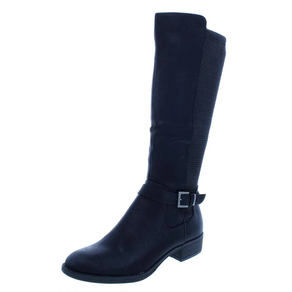 商品Style & Co|Style & Co. Womens Luciaa Textured Knee-High Riding Boots,价格¥107,第2张图片详细描述