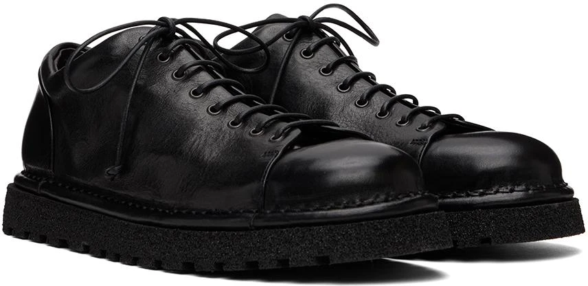 商品Marsèll|Black Gomme Pallottola Pomice Derbys,价格¥3795,第4张图片详细描述