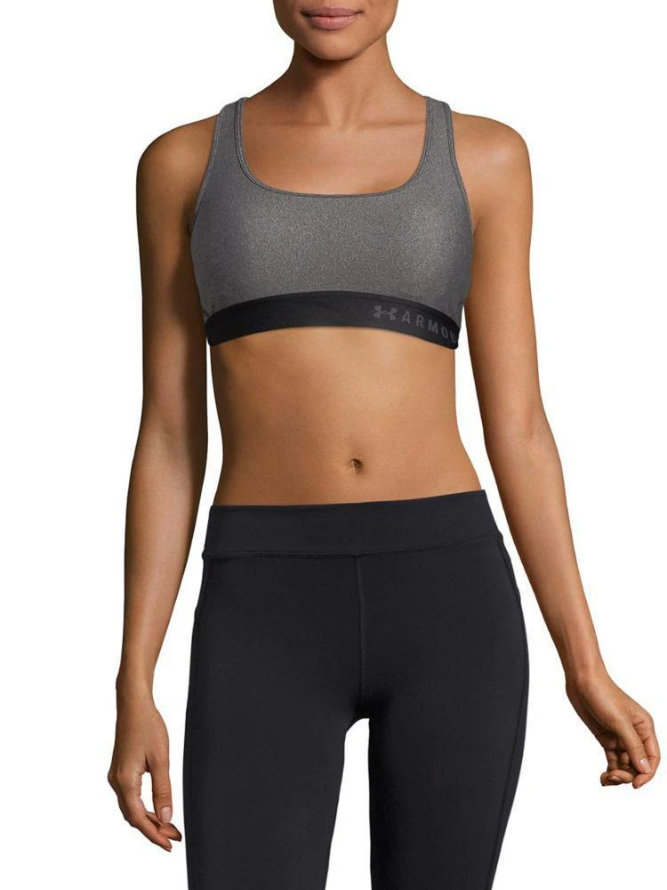 商品Under Armour|Mid-Crossback Sports Bra,价格¥132,第2张图片详细描述
