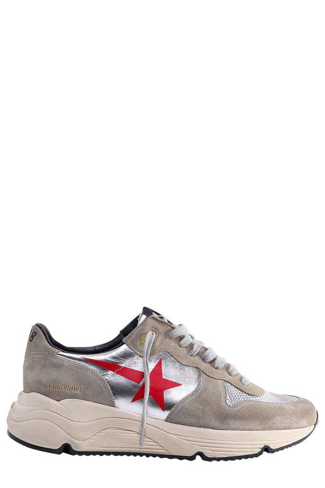 Golden Goose Deluxe Brand Panelled Lace-Up Sneakers商品第1张图片规格展示