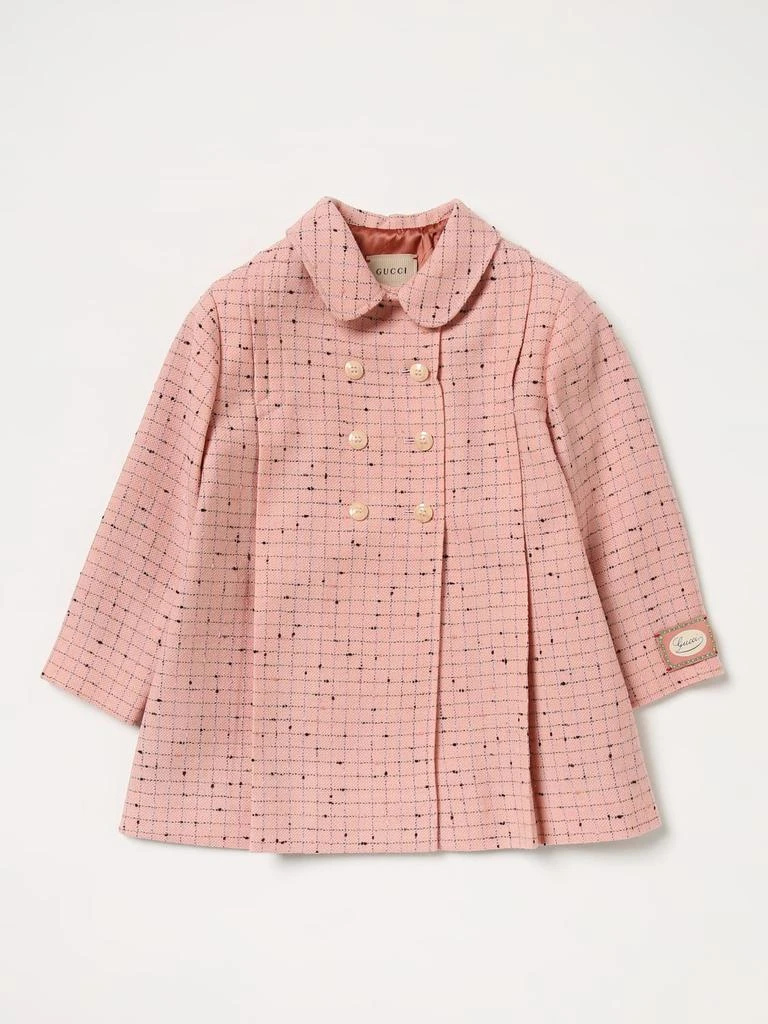 商品Gucci|Gucci coat in checked wool,价格¥5013,第1张图片