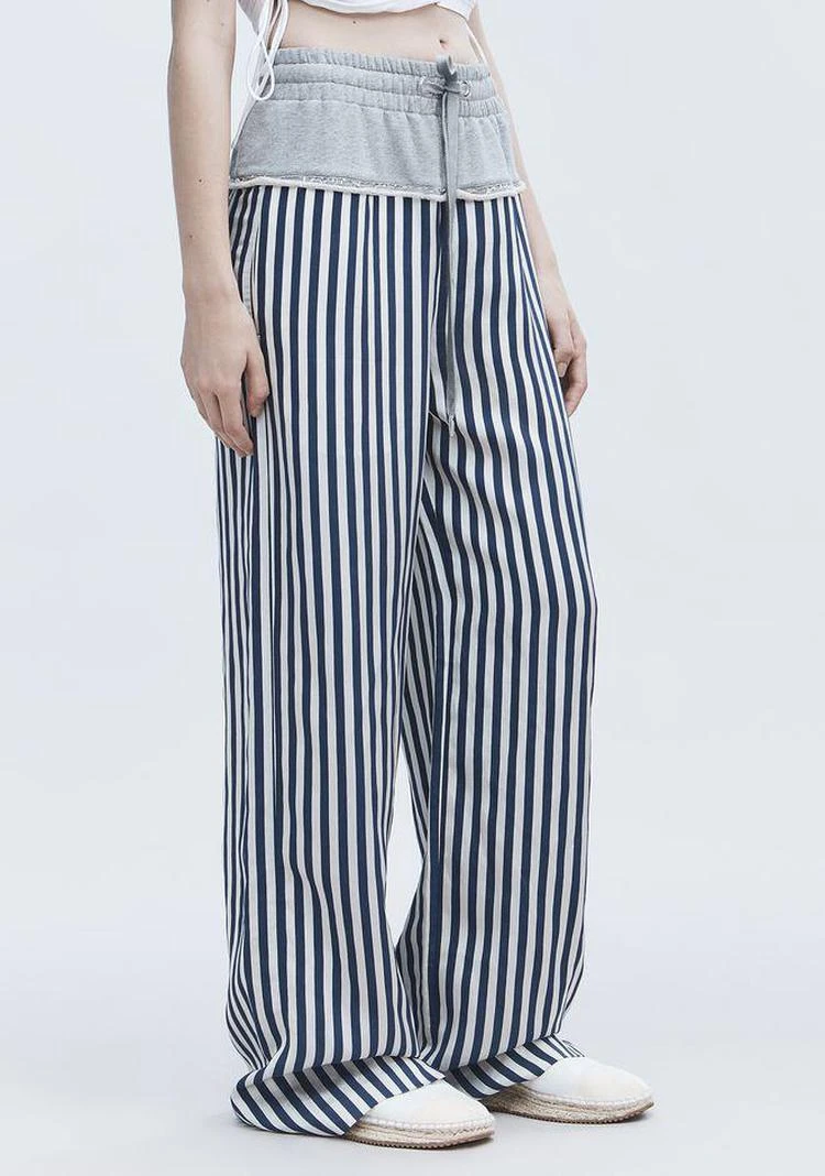 商品Alexander Wang|TERRY STRIPE COMBO PANTS,价格¥1190,第3张图片详细描述