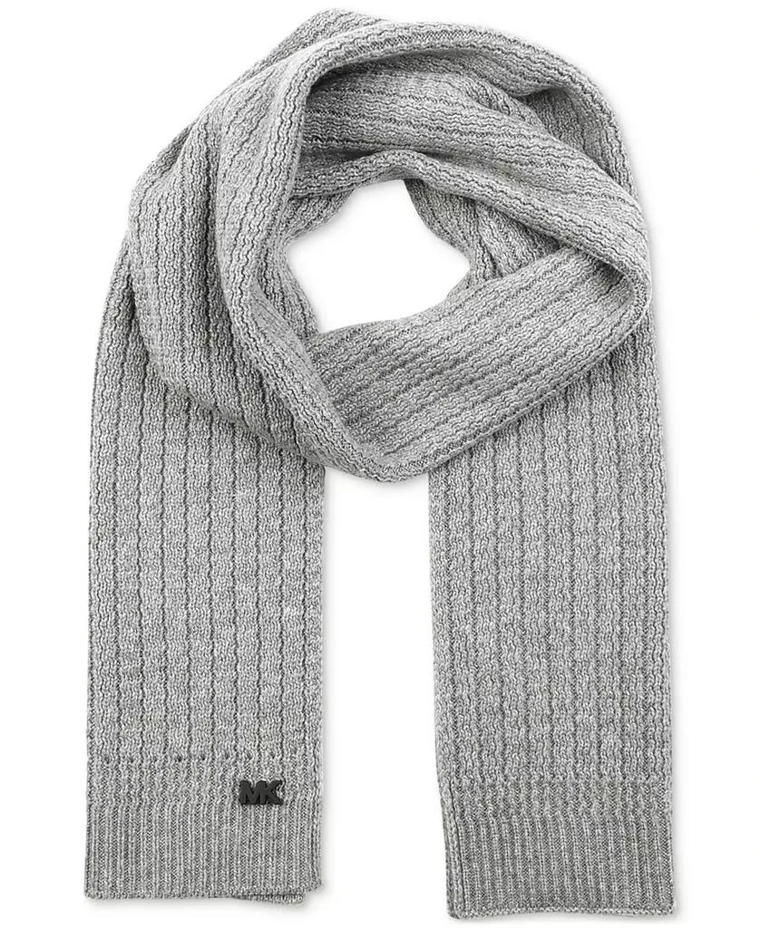 商品Michael Kors|Men's Racked Ribbed Scarf,价格¥292,第3张图片详细描述