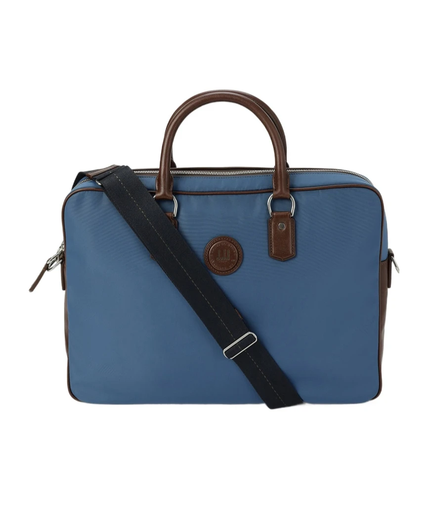 商品【商品预售7天】 Dunhill|Dunhill 男士斜挎包 L3WG81L 蓝色,价格¥3032,第1张图片