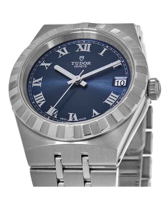 Tudor Royal Roman Blue Dial Steel Automatic  Unisex Watch M28400-0006商品第2张图片规格展示