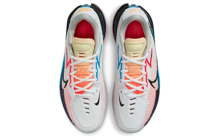 商品[国内直发] NIKE|Air Zoom G.T. Cut 1 圆头系带 低帮  Air Zoom 篮球鞋 男女同款 白蓝橙 国外版,价格¥5072,第5张图片详细描述