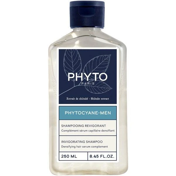 商品Phyto|PHYTO PHYTOCYANE Invigorating Shampoo for Men 250ml,价格¥244,第1张图片