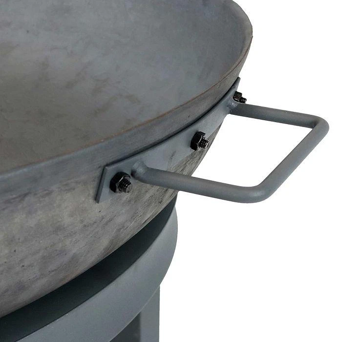 商品Sunnydaze Decor|Cast Iron Fire Pit with Log Rack,价格¥1334,第2张图片详细描述