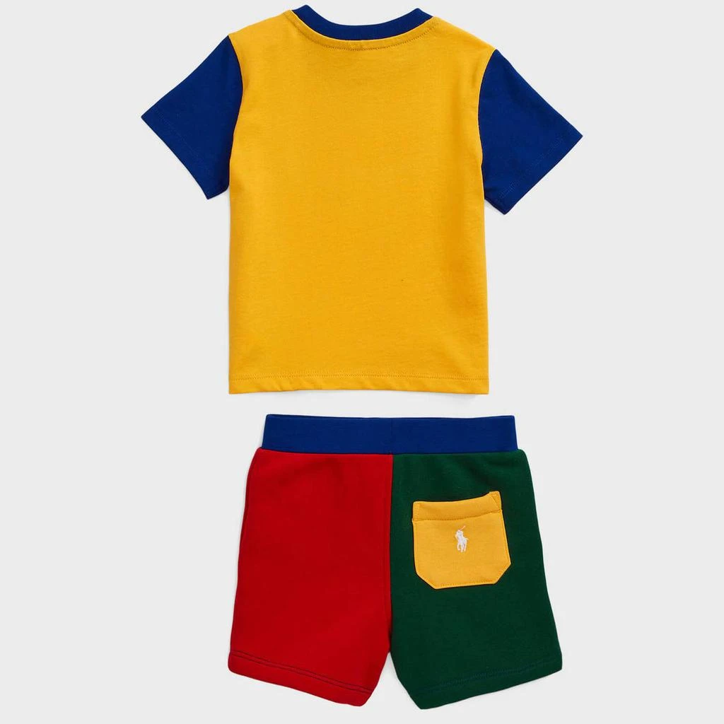 商品Ralph Lauren|Polo Ralph Lauren Baby's Cotton-Jersey Short and T-Shirt Set,价格¥383,第2张图片详细描述