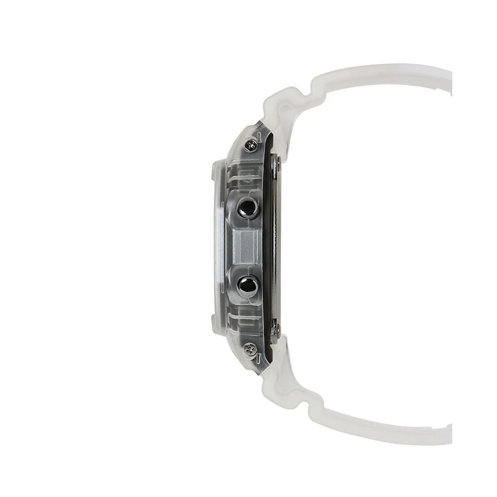 商品G-Shock|Men's Digital Quartz Clear Skeleton Resin Bluetooth Watch, 42.8mm DWB5600G-7,价格¥1047,第2张图片详细描述