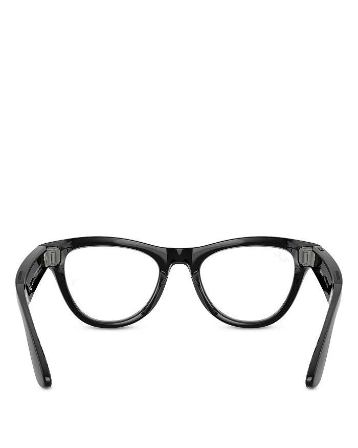 商品Ray-Ban|Meta Skyler (Gen 2) Cat Eye AI Glasses, 52mm,价格¥3368,第5张图片详细描述