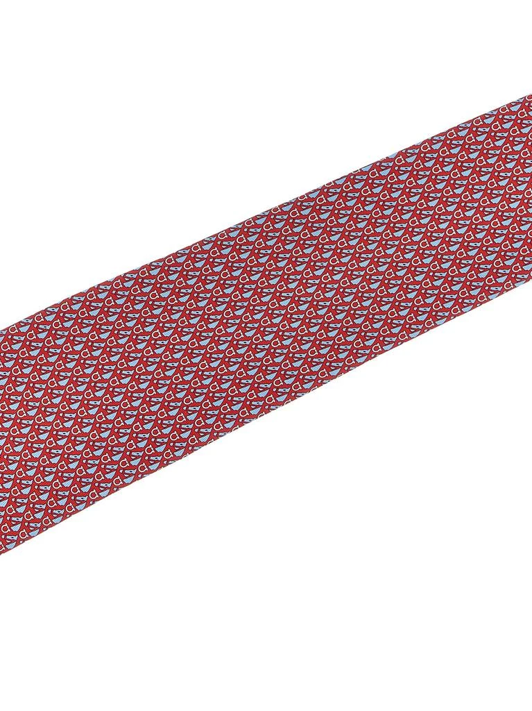 商品Salvatore Ferragamo|Printed Tie Ties, Papillon Red,价格¥1229,第3张图片详细描述