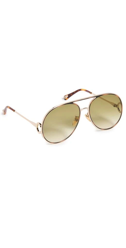 商品Chloé|Chloe Austine Aviators,价格¥2486,第1张图片