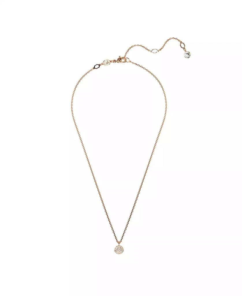 商品Swarovski|White, Rhodium Plated or Rose-Gold Tone or Gold-Tone Meteora Layered Pendant Necklace,价格¥1428,第4张图片详细描述