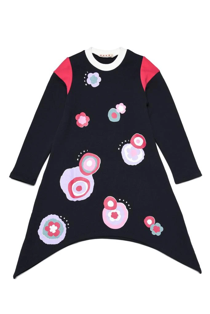 商品Marni|Marni Kids Geometric Printed Crewneck Dress,价格¥678,第1张图片