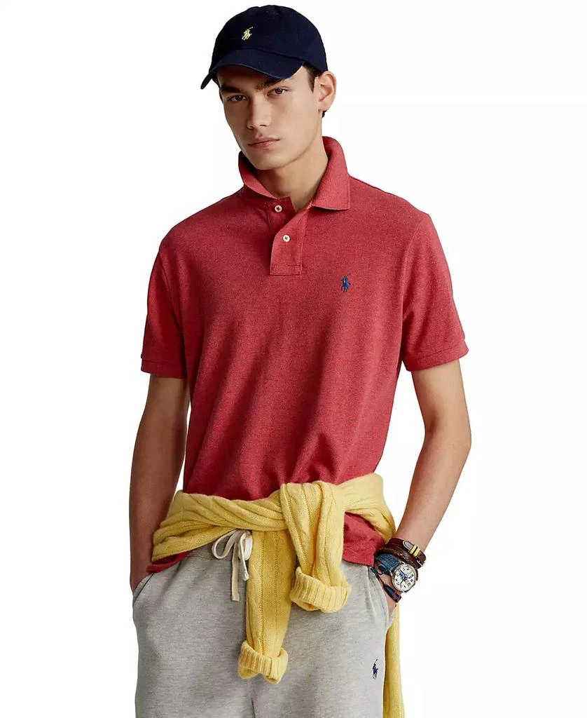 商品Ralph Lauren|Men's Classic-Fit Mesh Polo Shirt,价格¥332,第1张图片