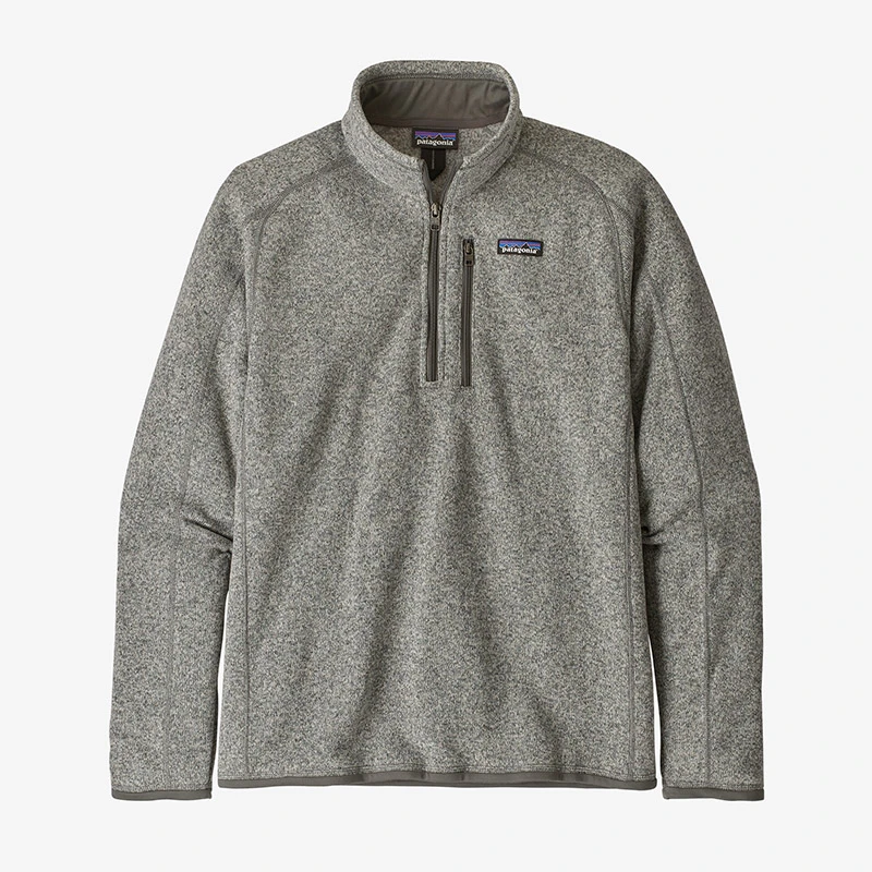 patagonia巴塔哥尼亚 Better Sweater 纯色贴标半开拉链夹克外套 男款 商品