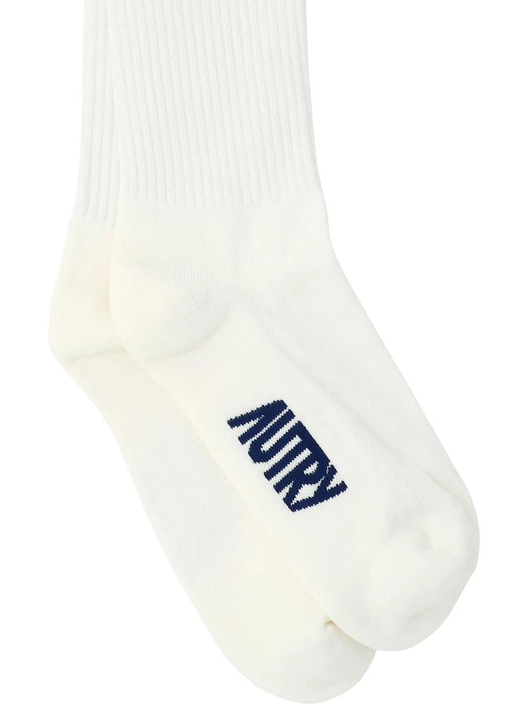 商品Autry|SOCKS WITH JACQUARD LOGO,价格¥446,第2张图片详细描述