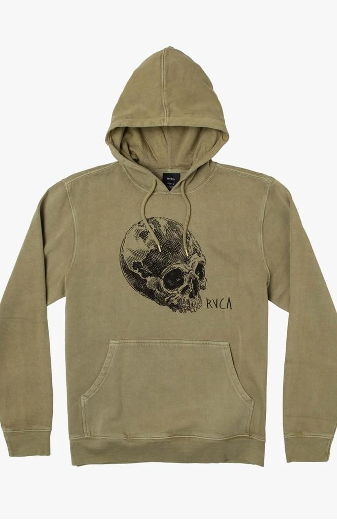 商品RVCA|Doomsday Pullover Hoodie - Mosstone,价格¥346,第1张图片