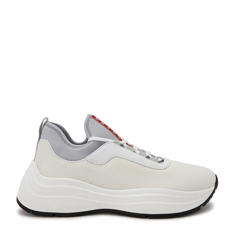 商品Prada|PRADA 白色男士运动鞋 4E3406-3KTP-F0N87,价格¥3197,第1张图片