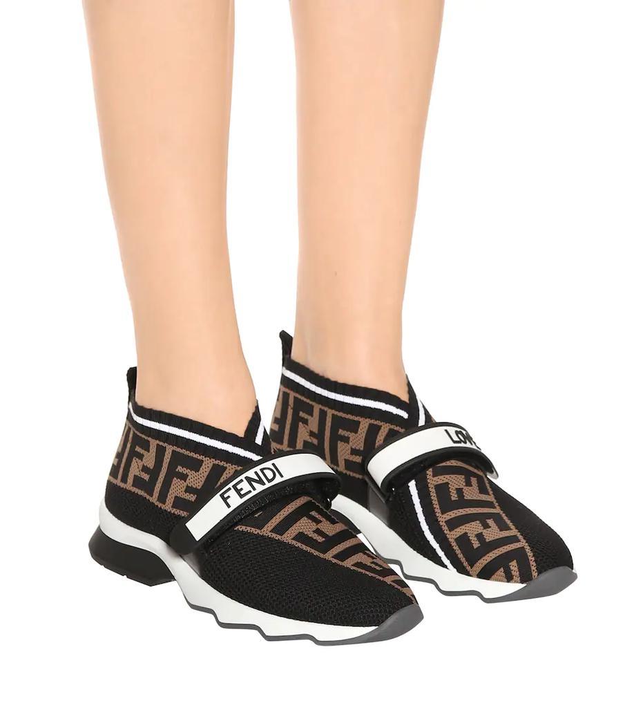 商品Fendi|Rockoko knit sneakers,价格¥5439,第7张图片详细描述