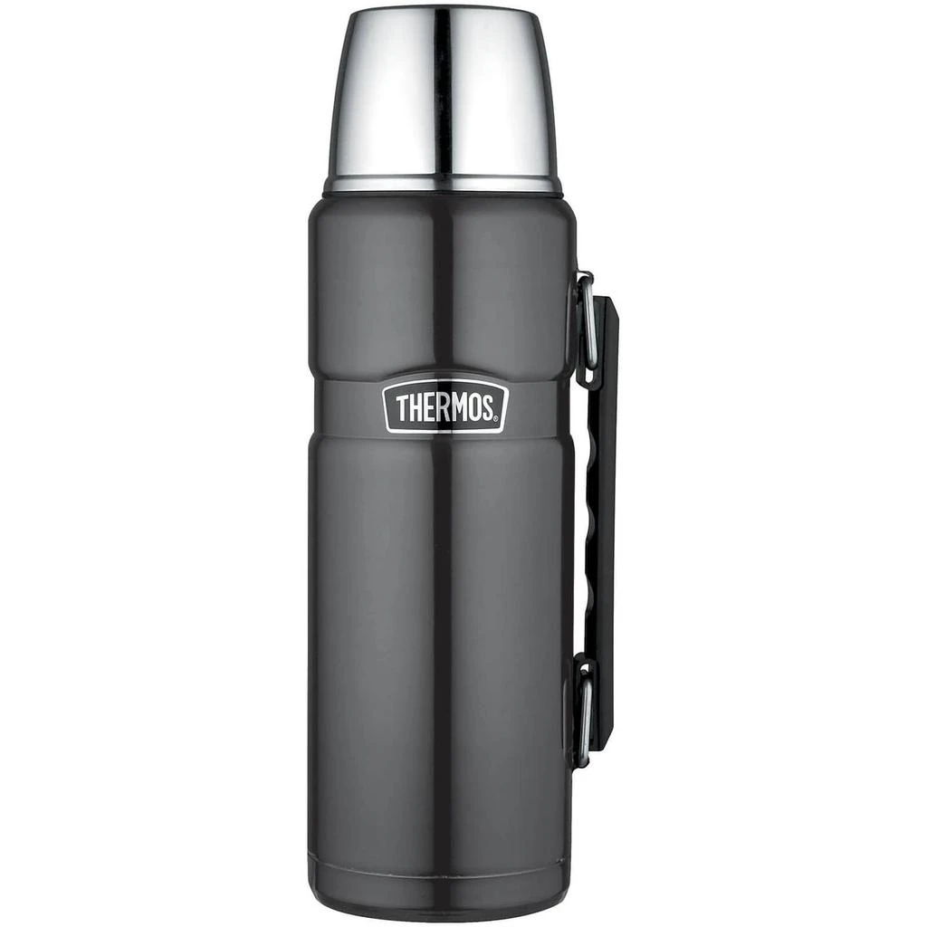 商品Thermos|Thermos Stainless King Flask - Gun Metal 1.2L,价格¥309,第1张图片