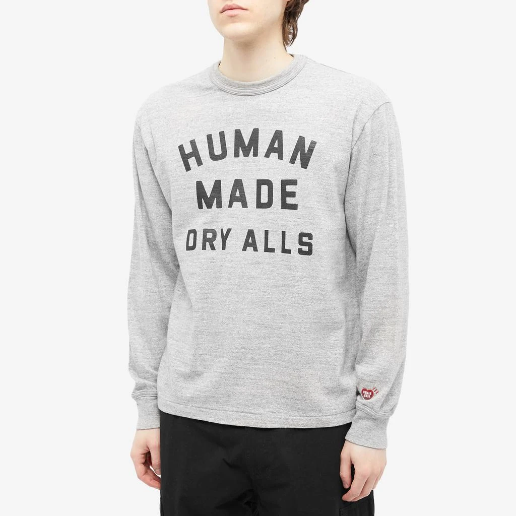 商品Human Made|Human Made Long Sleeve Dryalls T-Shirt,价格¥608,第2张图片详细描述