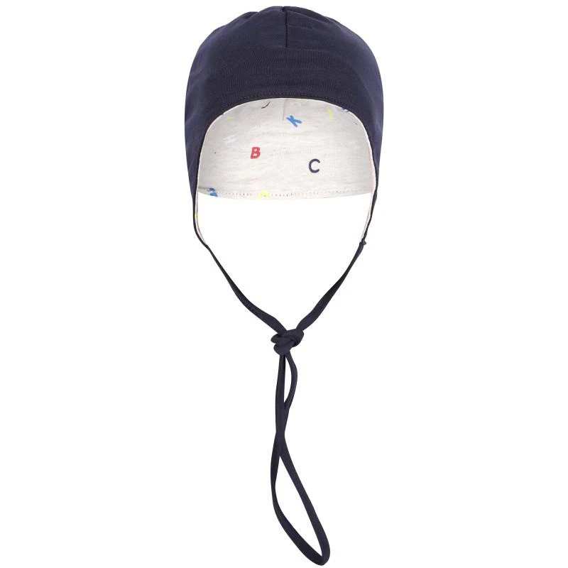 商品Esprit|Tie straps baby cap in navy,价格¥175,第2张图片详细描述