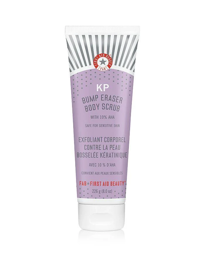 商品First Aid Beauty|KP Bump Eraser Body Scrub with 10% AHA - Body Exfoliant for Keratosis Pilaris,价格¥90,第1张图片