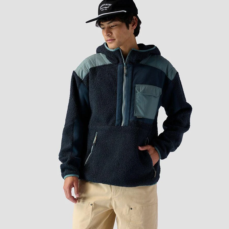 商品Backcountry|Goat Fleece 1/2 Zip Hoodie - Men's,价格¥591,第1张图片