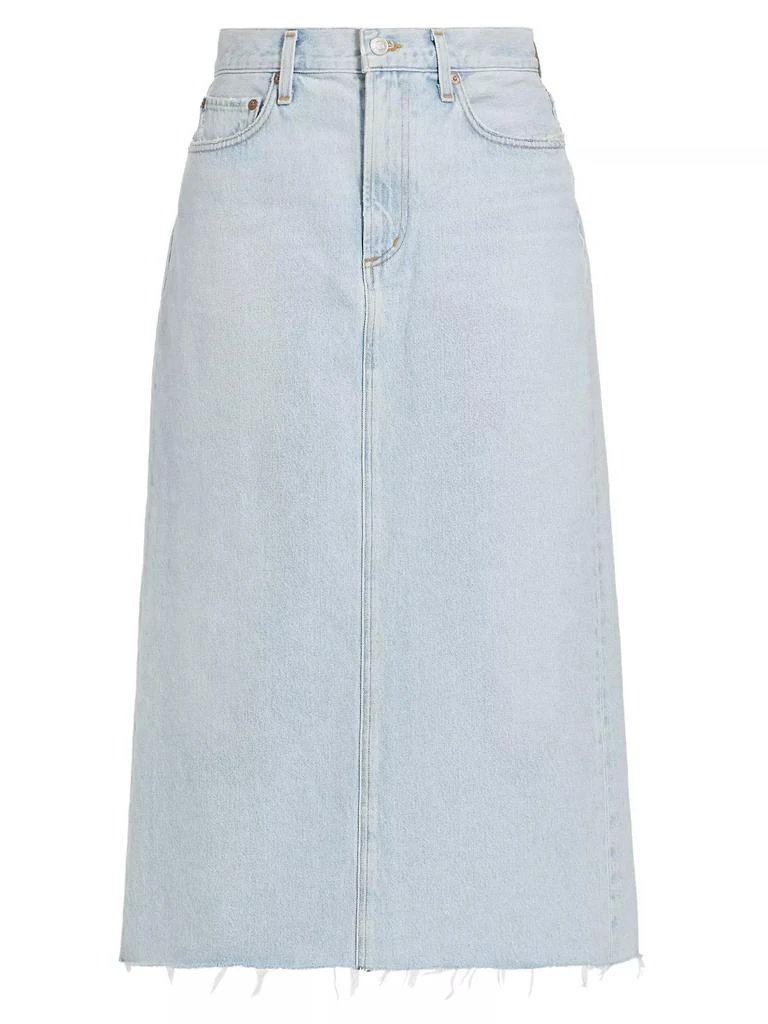 商品AGOLDE|Della Denim Maxi Skirt,价格¥929,第1张图片