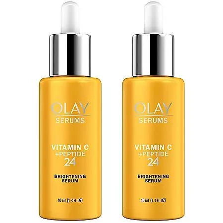 商品Olay|Olay Vitamin C + Peptide 24 Brightening Serum (1.3 fl. oz., 2 pk.),价格¥381,第1张图片