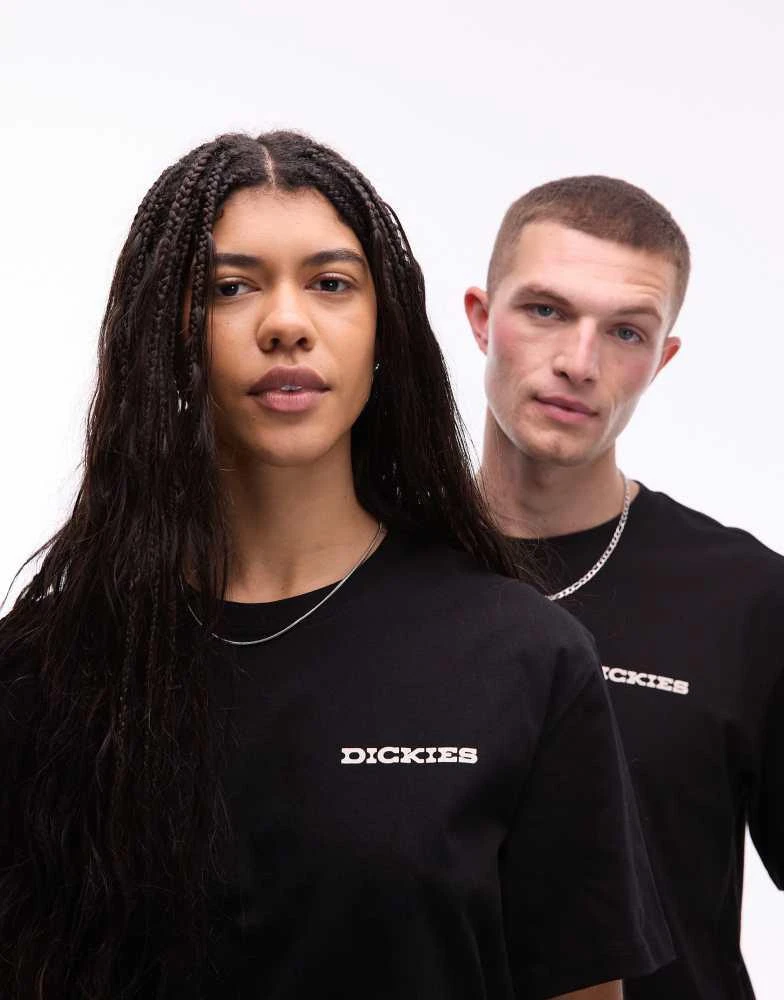 商品DICKIES|Dickies landscape graphic back print t-shirt in black,价格¥235,第4张图片详细描述