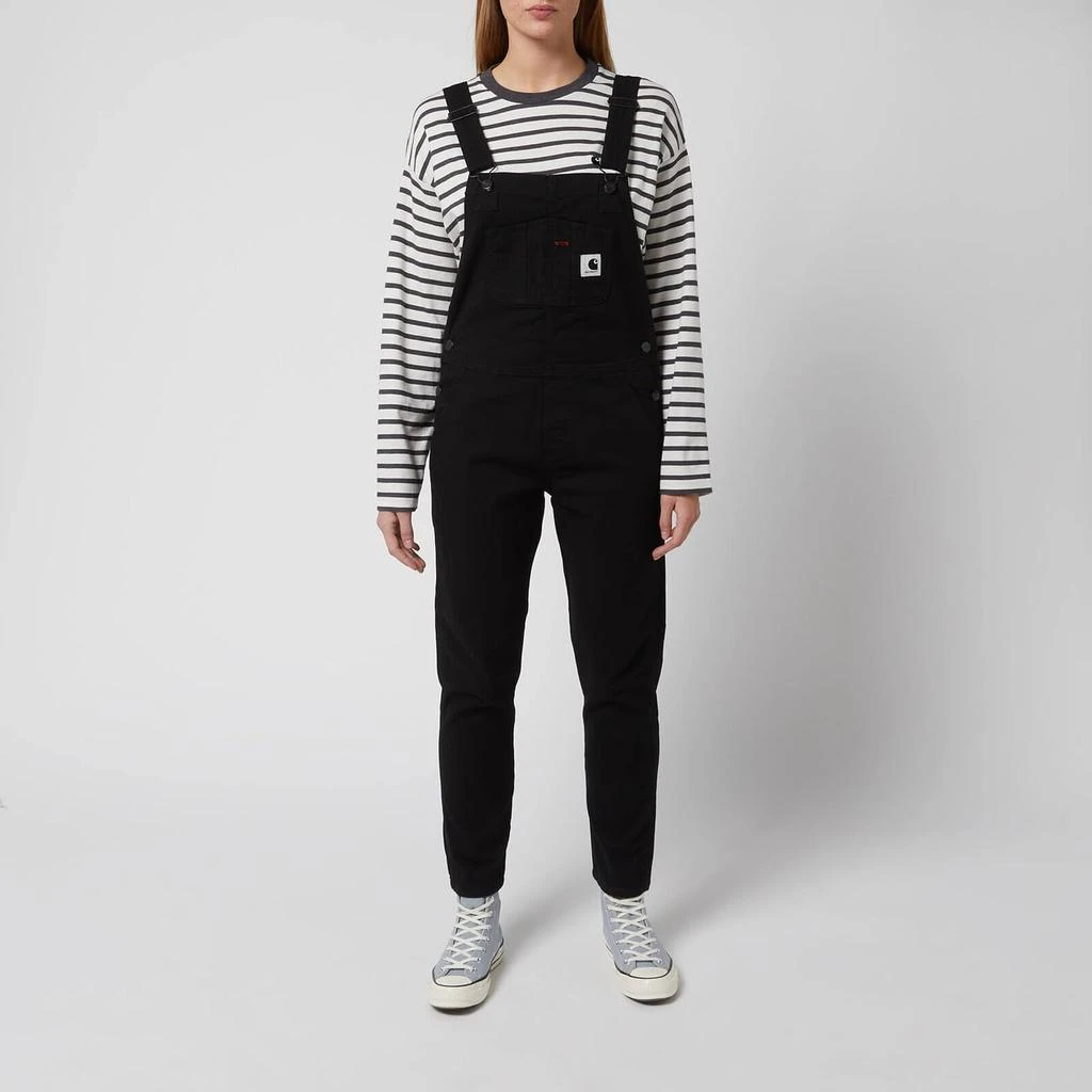 商品Carhartt|Carhartt WIP Women's Bib Overall - Black,价格¥1071,第1张图片
