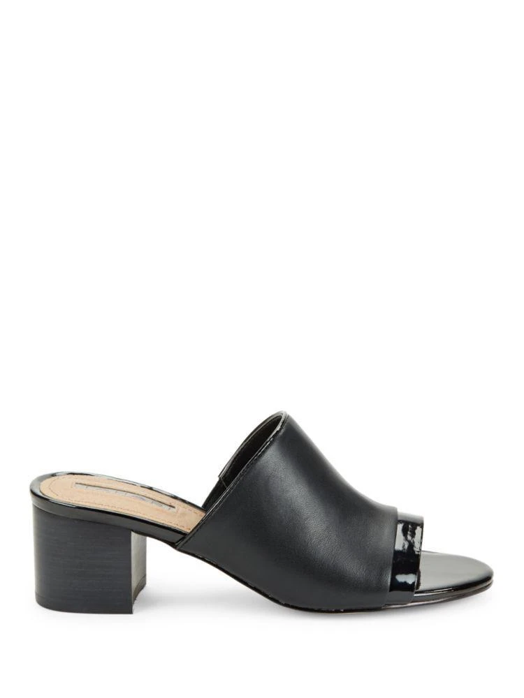 商品Tahari|Daisie Leather Mules,价格¥240,第5张图片详细描述