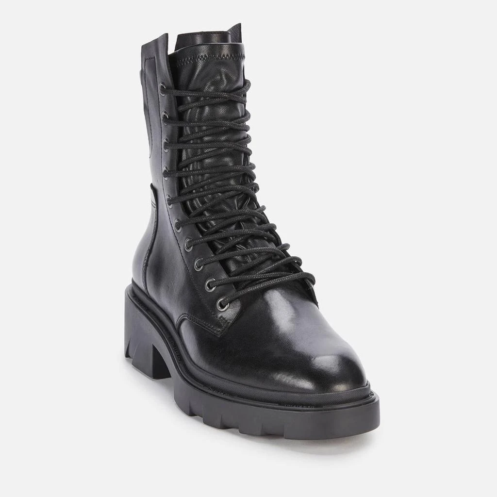 商品Ash|ASH WOMEN'S MADNESS LEATHER LACE UP BOOTS - BLACK,价格¥1171,第2张图片详细描述