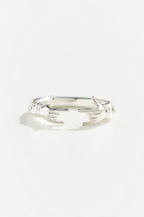 商品Queenie Cao Jewelry|Queenie Cao Jewelry I Love U Ring,价格¥976,第1张图片