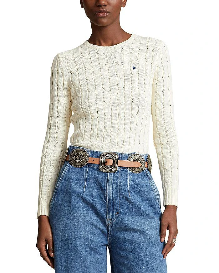 商品Ralph Lauren|Cotton Cable Knit Sweater,价格¥1157,第1张图片