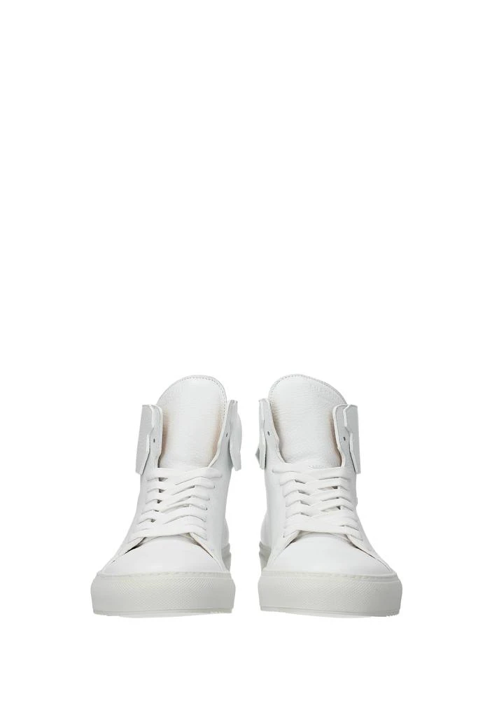 商品BUSCEMI|Sneakers Leather White,价格¥2770,第3张图片详细描述