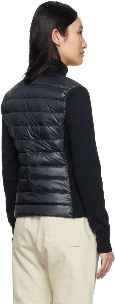 商品Moncler|Navy Down Padded Cotton Cardigan Jacket,价格¥7877,第3张图片详细描述